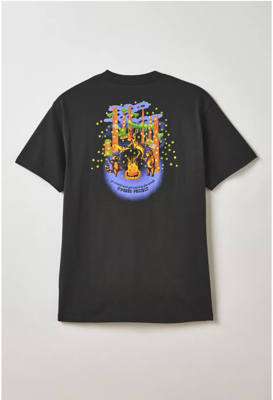 Urban Outfitters Parks Project Weird In The Woods Graphic Tee Shirt Large